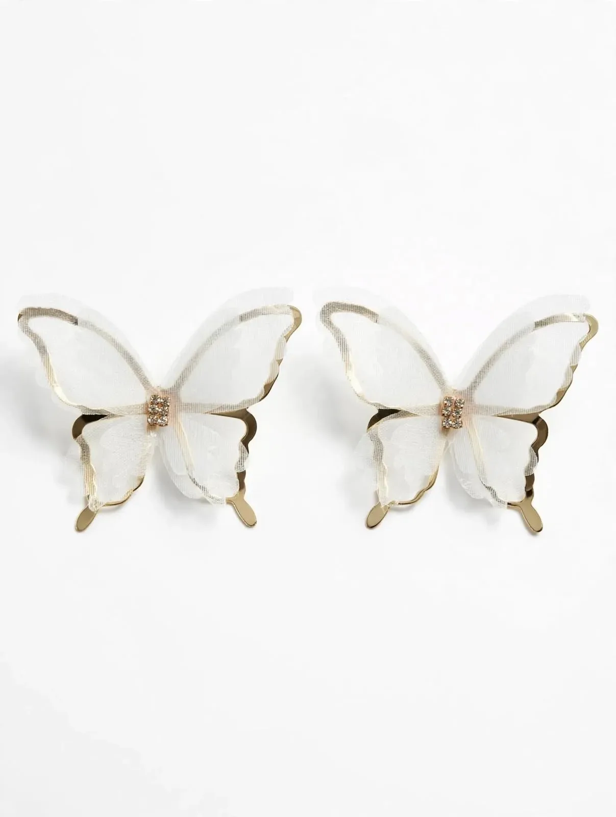 Arete Mariposa Organza