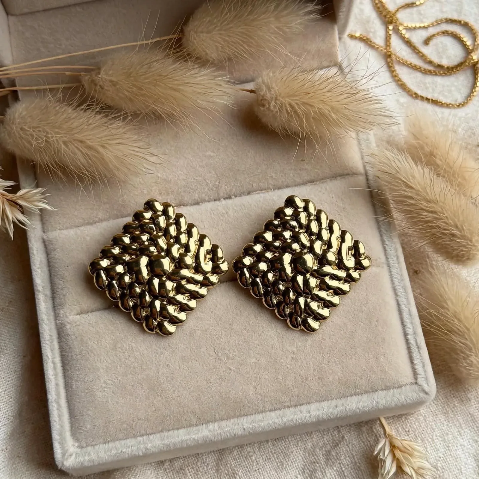 Arete Rombo Burbuja