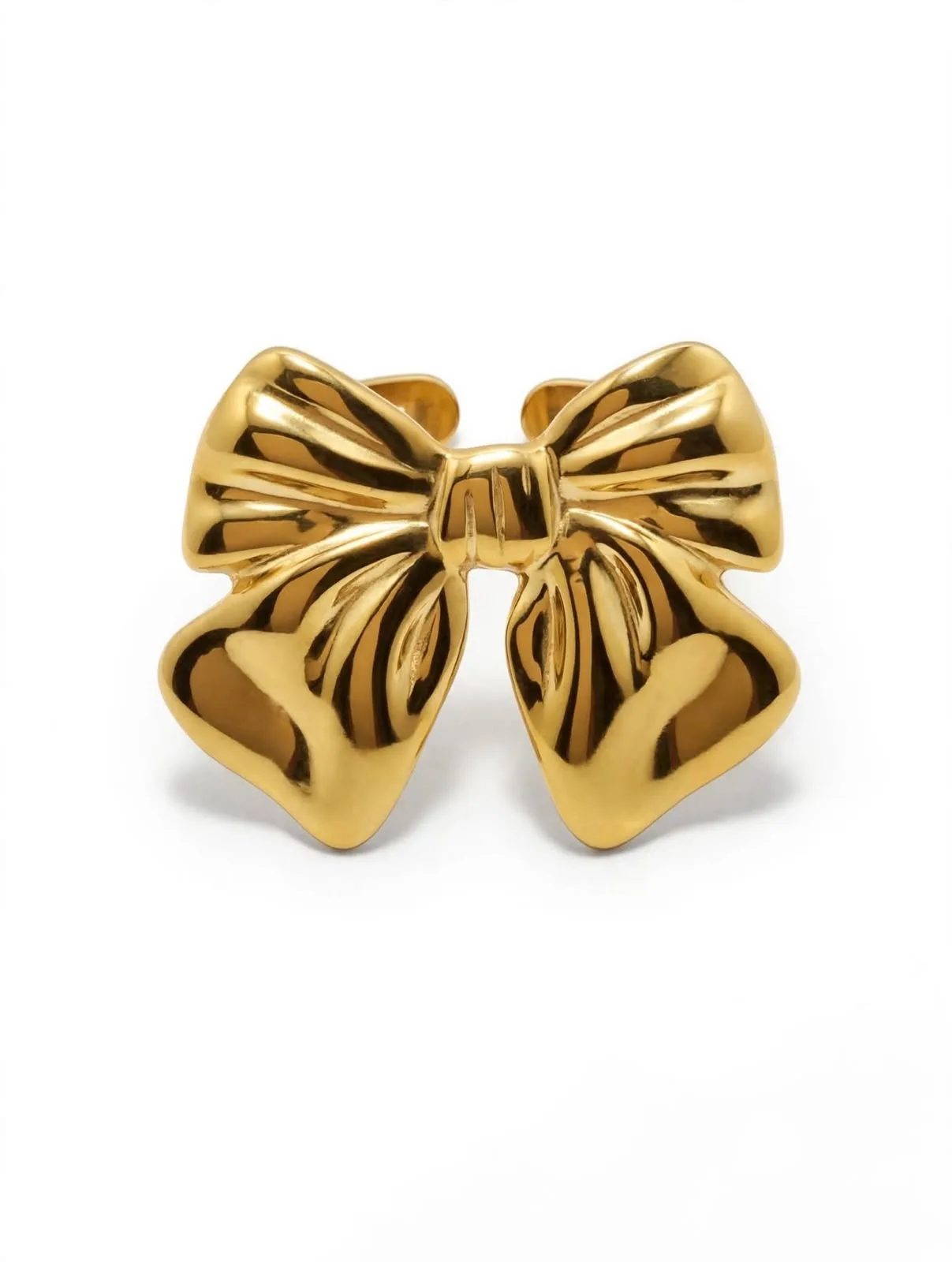Anillo Moño Dorado coquette
